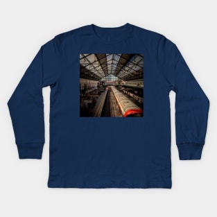 London station Kids Long Sleeve T-Shirt